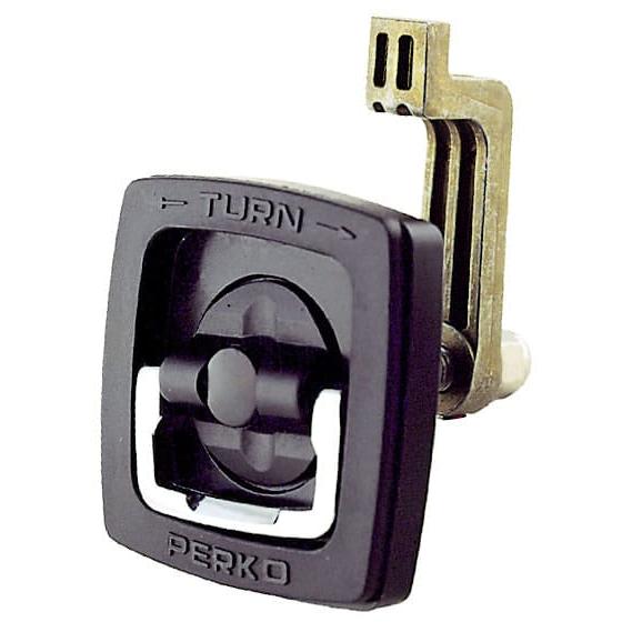 Perko Qualifies for Free Shipping Perko Non-Locking Flush Mount Lock Black #1032DP1BLK