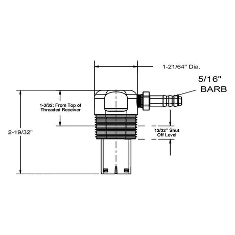 Perko Qualifies for Free Shipping Perko Tank Vent Valve #0588T00