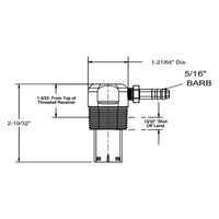 Perko Qualifies for Free Shipping Perko Tank Vent Valve #0588T00