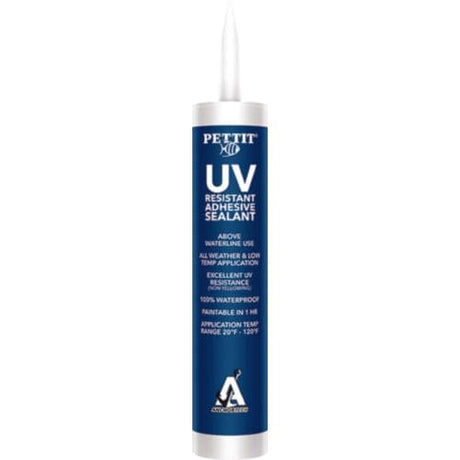 Pettit Qualifies for Free Shipping Pettit Anchortech UV Sealant White 10.1 oz #6010C