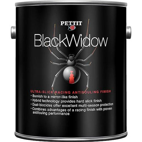 Pettit Qualifies for Free Shipping Pettit Black Widow Racing Finish Gallon #1869G