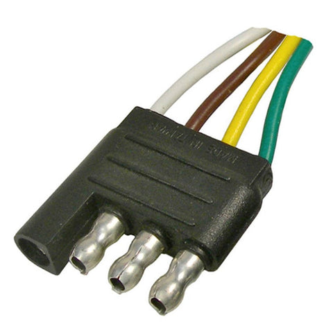Pico Qualifies for Free Shipping Pico 4-Way Trailer Connector with Polarized End Male 6" 16 AWG #0713PT