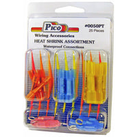 Pico Qualifies for Free Shipping Pico Crimp-Heat Shrink Clam Pack Kit 22-16 16-14 & 12-10 AWG #0050PT