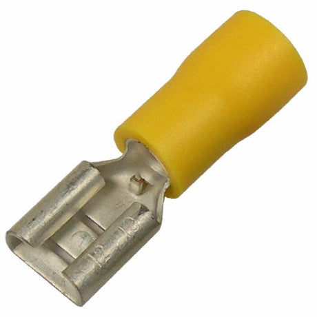 Pico Qualifies for Free Shipping Pico Vinyl-Insulated Quick Connect Female 0.250" 12-10 AWG Yellow 5-pk #1955KT