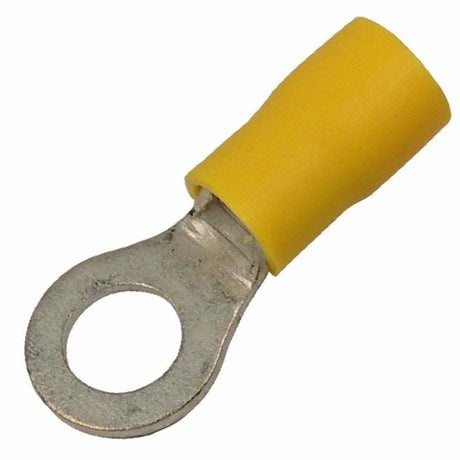 Pico Qualifies for Free Shipping Pico Vinyl-Insulated Ring Terminal 1/4" Stud 12-10 AWG Yellow 12-pk #1906KT
