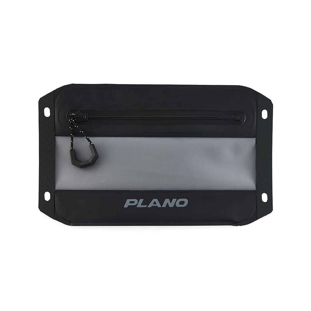 Plano Qualifies for Free Shipping Plano Stowall Waterproof Zip Pouch Small Charcoal #P000423