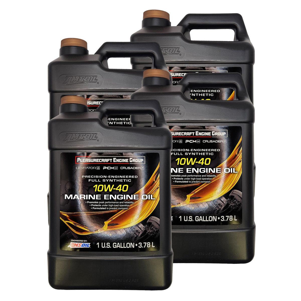Pleasurecraft Qualifies for Free Shipping Pleasurecraft Marine Engine Oil 10W40 Case of 4 Gallons #R193001E