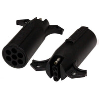 Pollak Qualifies for Free Shipping Pollak 7-Way Round Pin to 4-Way Flat #12-742EV