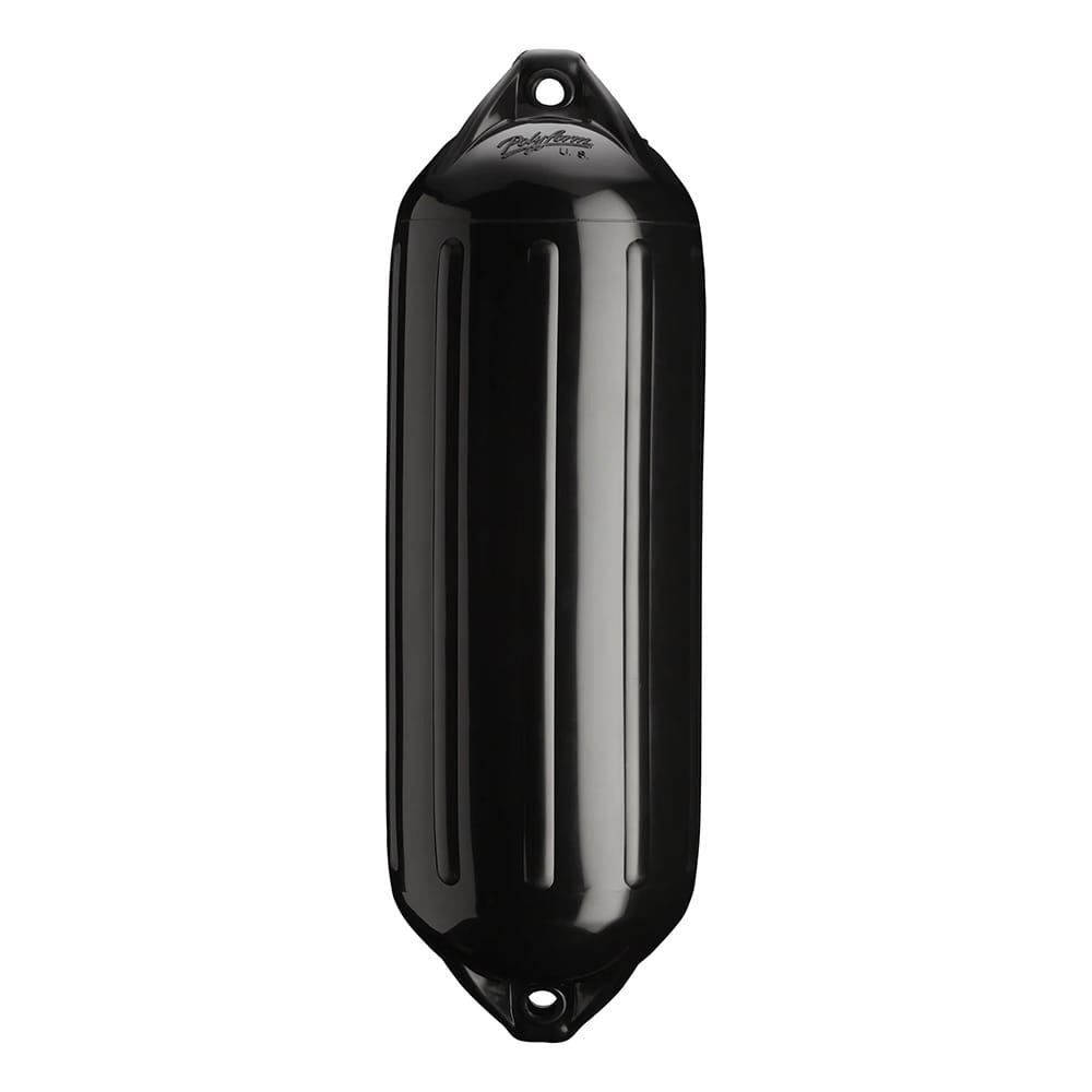 Polyform U.S. Not Qualified for Free Shipping Polyform NF-5 Heavy-Duty Twin Eye Fender 8.9" x 26.8" Black #NF-5 BLACK