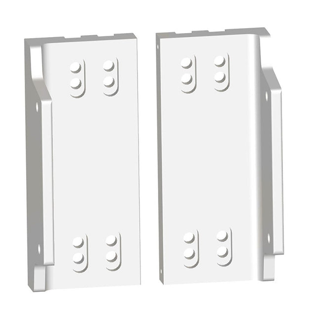 Power-Pole Qualifies for Free Shipping Power-Pole Dual Side-Mount Adapters for All Outboards White #PKD-MTOS-PLT-WT