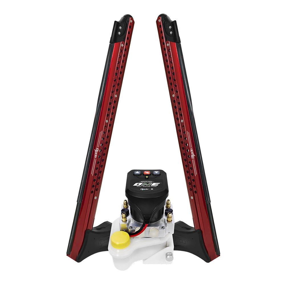 Power-Pole Not Qualified for Free Shipping Power-Pole One Pump BLS 8' Dual Pole Red #PP-2-BLS-8-RD