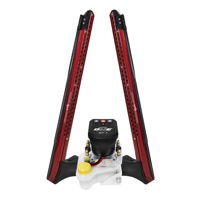 Power-Pole Not Qualified for Free Shipping Power-Pole One Pump BLS 8' Dual Pole Red #PP-2-BLS-8-RD