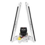 Power-Pole Not Qualified for Free Shipping Power-Pole One Pump BLS 8' Dual Pole White #PP-2-BLS-8-WT