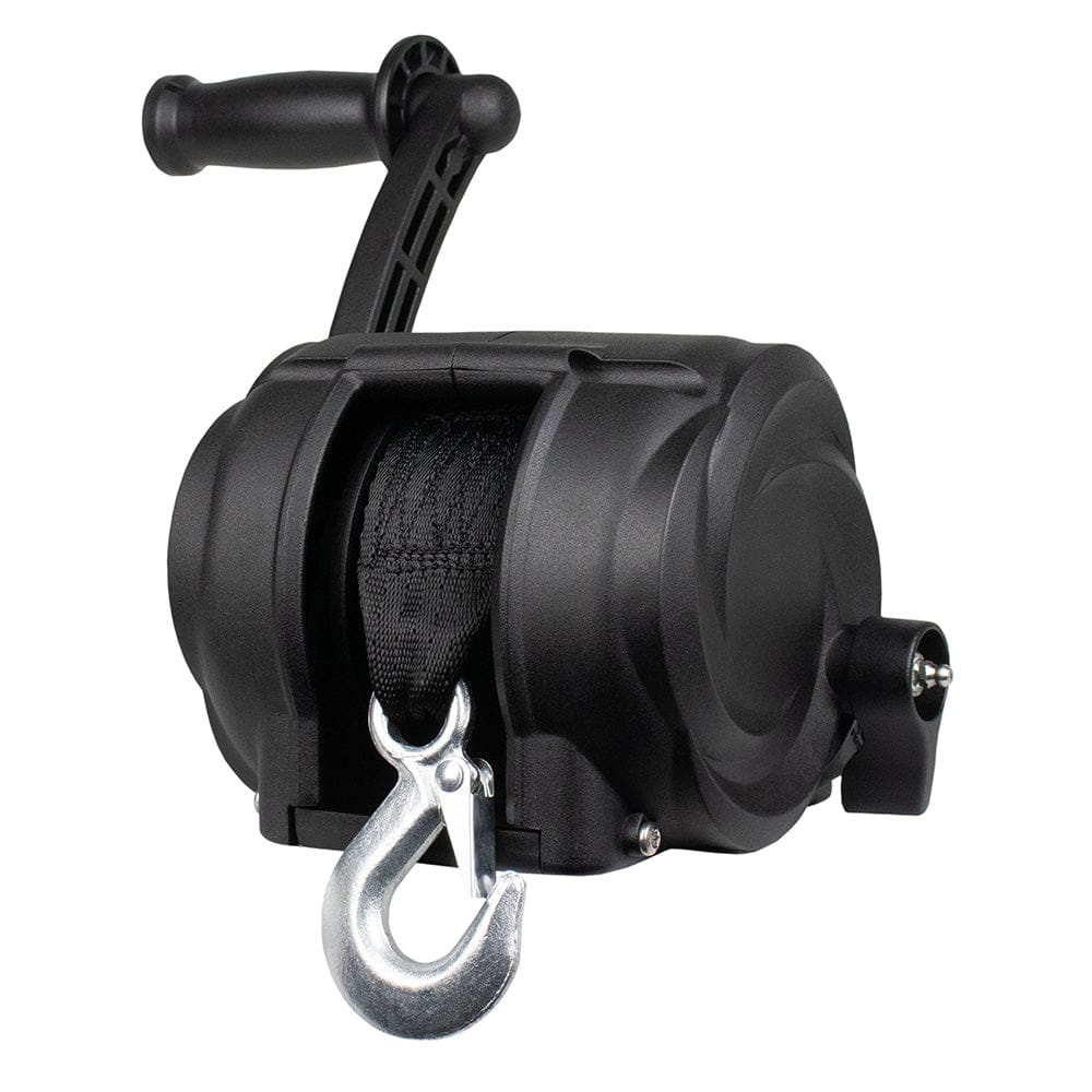 Powerwinch Qualifies for Free Shipping Powerwinch Premier Series Winch 2000 lb 8" Crank Arm #21300-W-2000-8-B-R