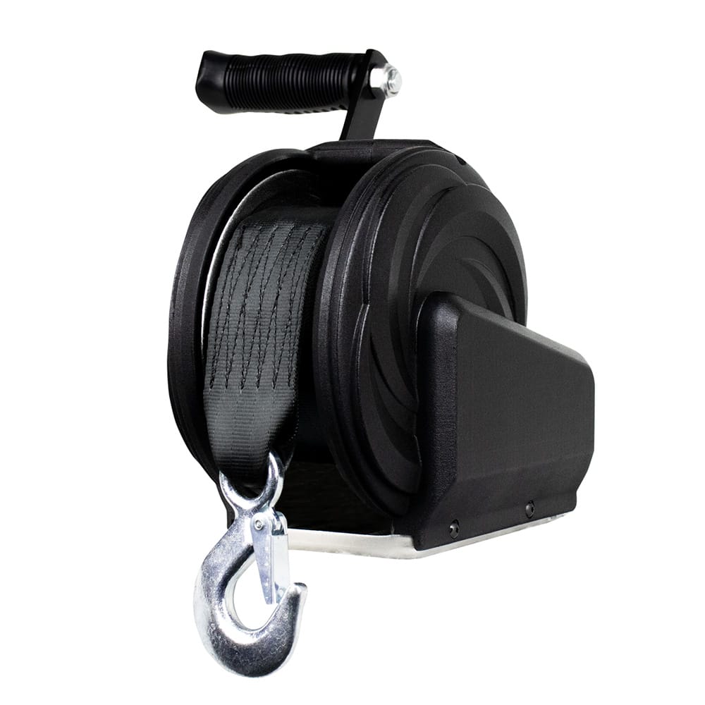 Powerwinch Qualifies for Free Shipping Powerwinch Select Series Winch 800 lb 6" Crank Arm #21400-W-0800-6-B-R