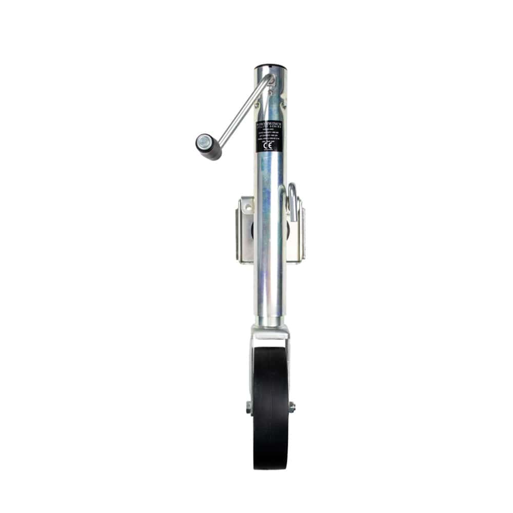 Powerwinch Qualifies for Free Shipping Powerwinch Utility Series Jack 1500 lb Weld-On Single Wheel #21500-J-1500-W1-Z-R