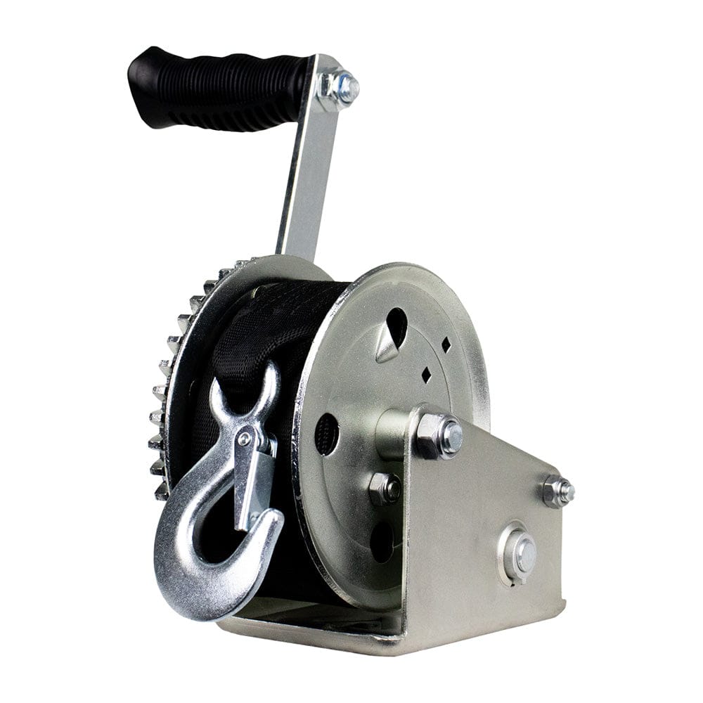 Powerwinch Qualifies for Free Shipping Powerwinch Utility Series Winch 1400 lb 8" Crank Arm #21500-W-1400-8-Z-R