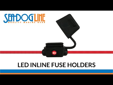 Sea-Dog ATO/ATC-Style Inline LED Fuse Holder #445197