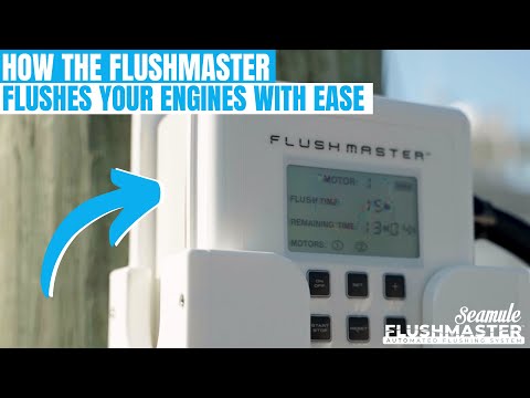 Seamule Flushmaster 4-Port 20' Hose Kit #SM-FM4020