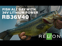 RELiON Battery Lifepo4 Ly Lithium Battery 36v #RB36V40