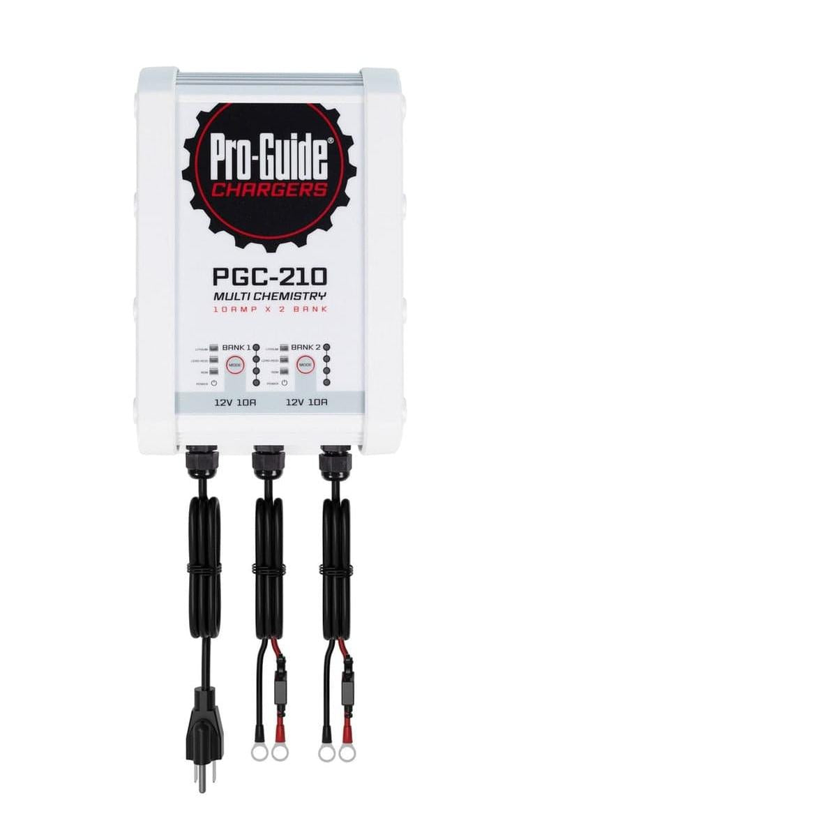 Pro-Guide Qualifies for Free Shipping Pro-Guide 2-Bank 12v/10a Lead Acid/LiFePO4 On Board Charger #PGC-210