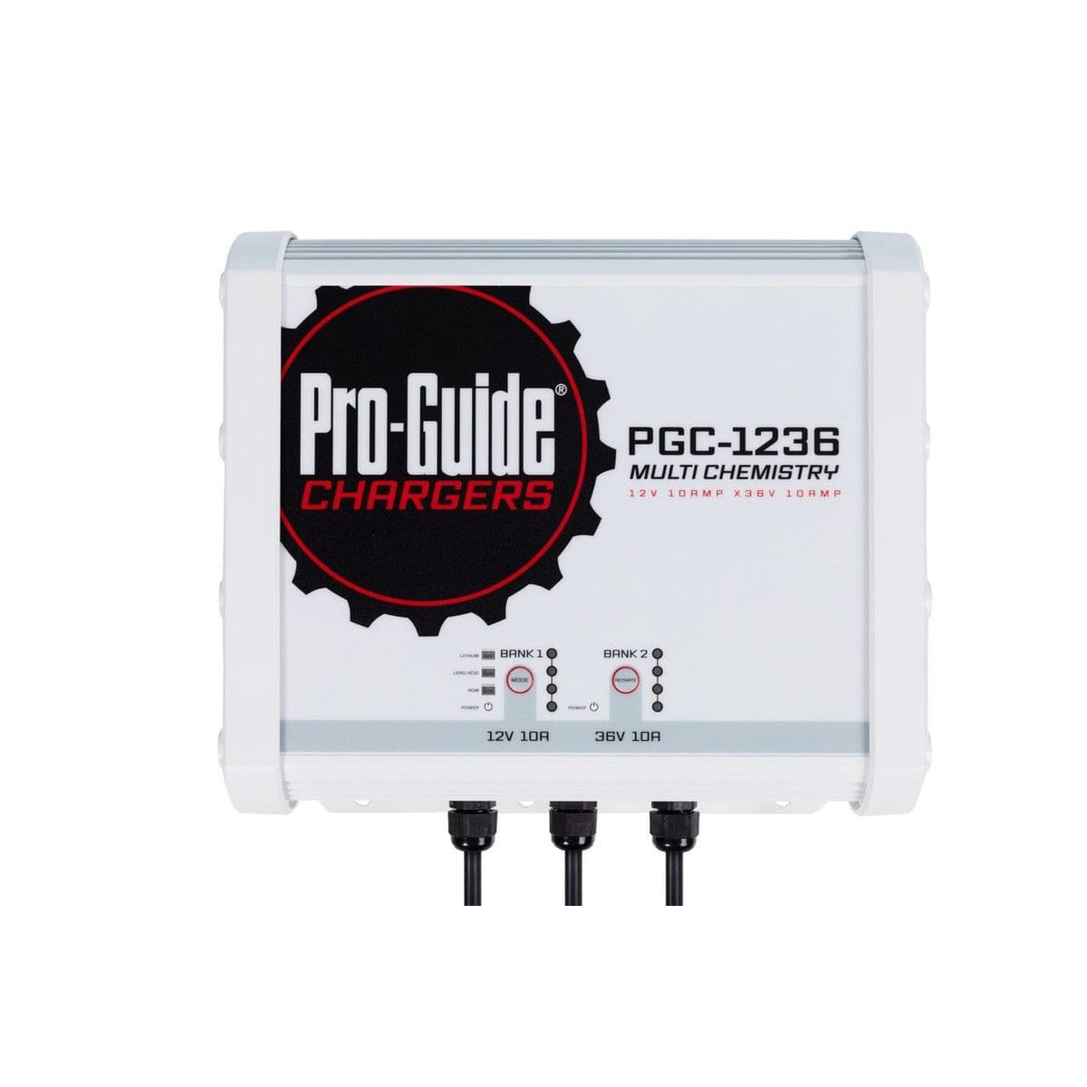 Pro-Guide Qualifies for Free Shipping Pro-Guide 2-Bank 1x12v/10a Lead Acid/LiFePo4 & LiFePO4 On Board Charger #PGC-1236