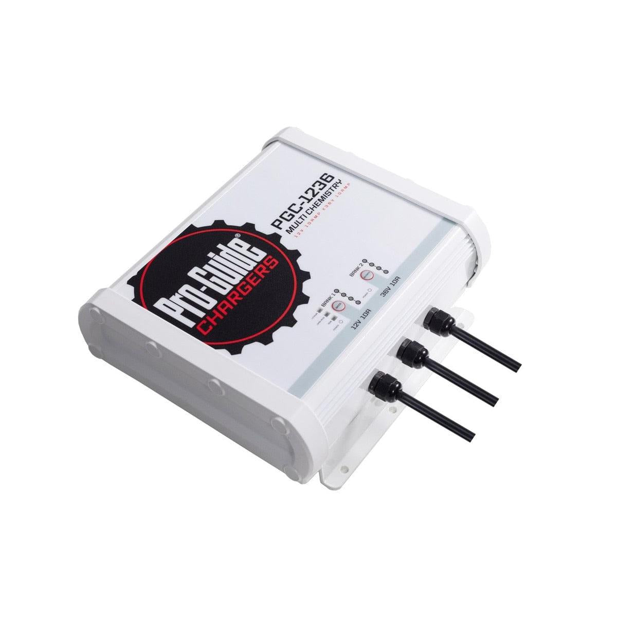 Pro-Guide Qualifies for Free Shipping Pro-Guide 2-Bank 1x12v/10a Lead Acid/LiFePo4 & LiFePO4 On Board Charger #PGC-1236
