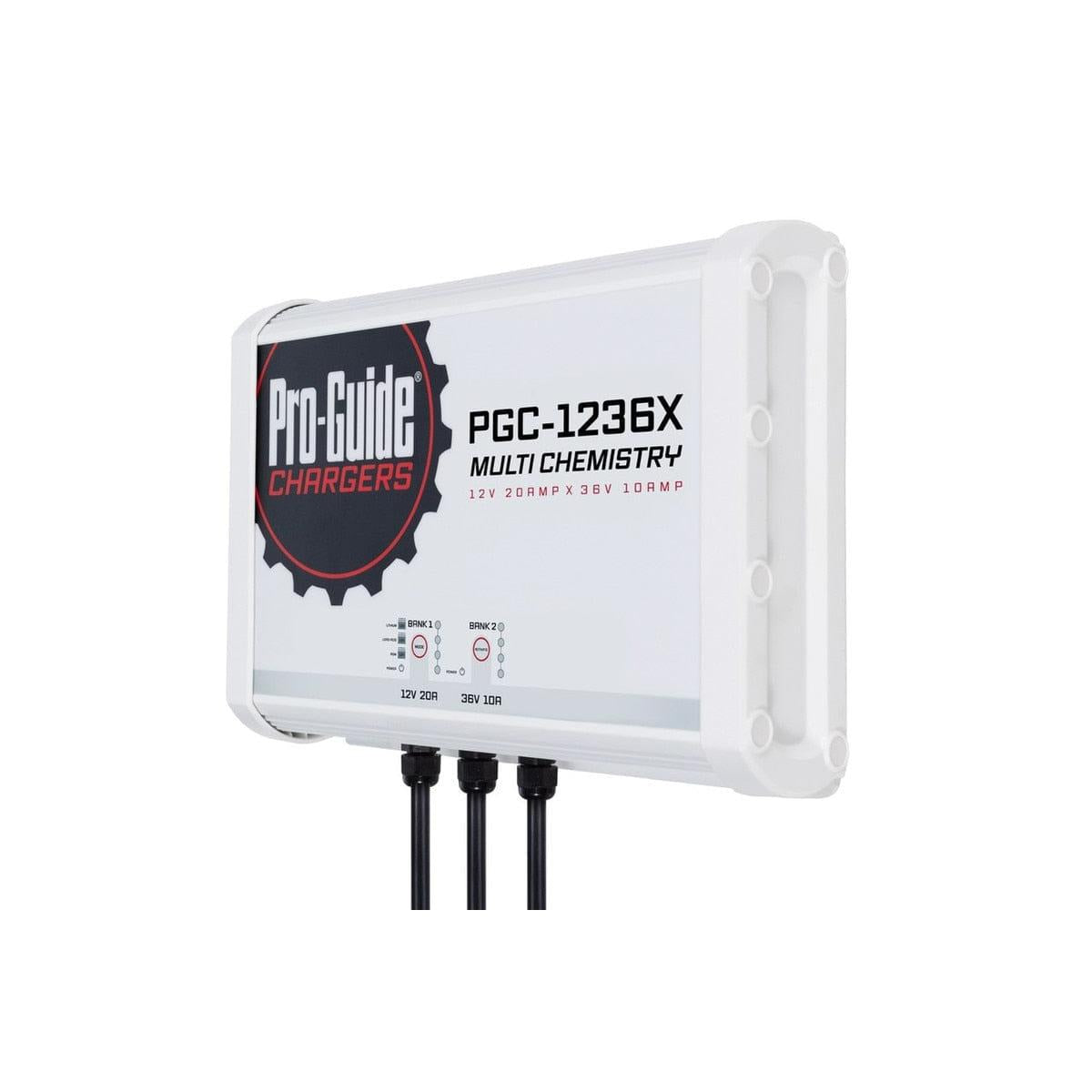 Pro-Guide Qualifies for Free Shipping Pro-Guide 2-Bank 1x12v/20a Lead Acid/LiFePo4 & LiFePO4 On Board Charger #PGC-1236X