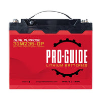 Pro-Guide Qualifies for Free Shipping Pro-Guide Alpha 12v 235ah Group 31 Tall Lithium Battery #31M235-DP