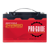 Pro-Guide Qualifies for Free Shipping Pro-Guide Alpha 24v 90ah Group 31 Lithium Battery #24VM90
