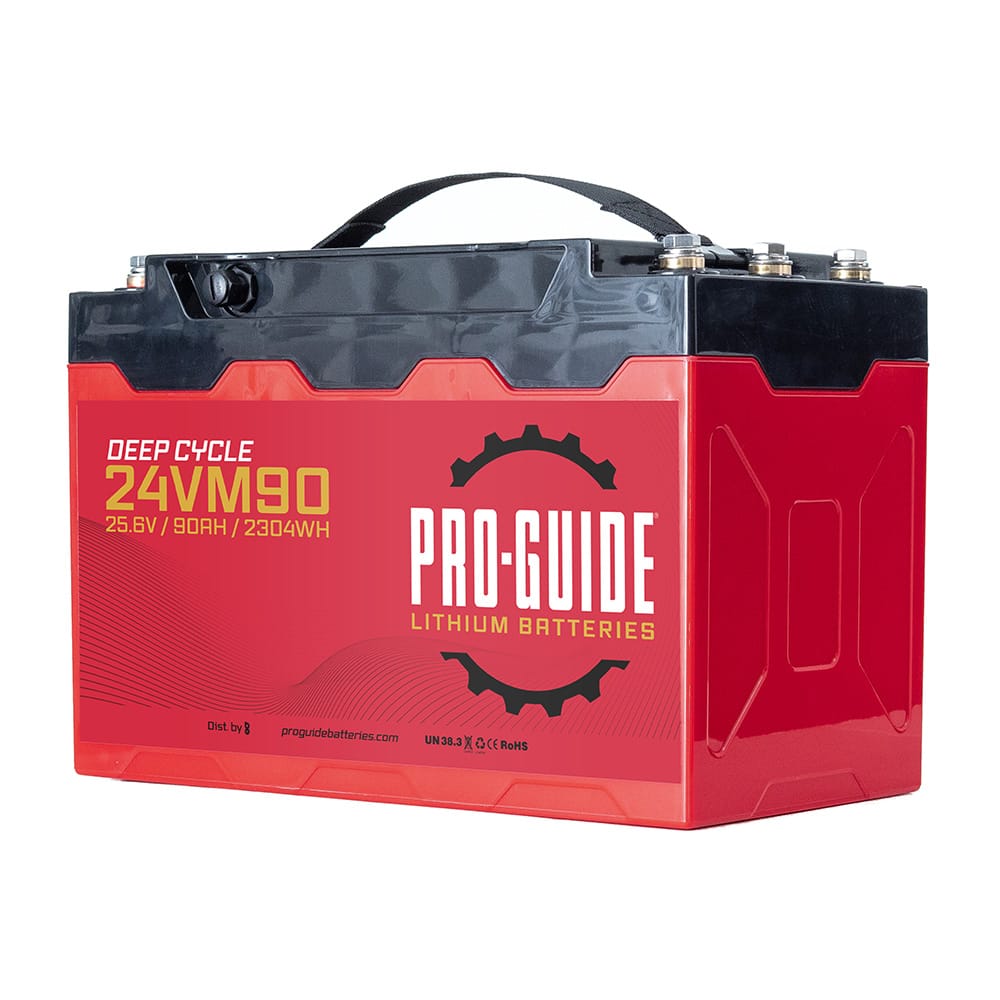 Pro-Guide Qualifies for Free Shipping Pro-Guide Alpha 24v 90ah Group 31 Lithium Battery #24VM90