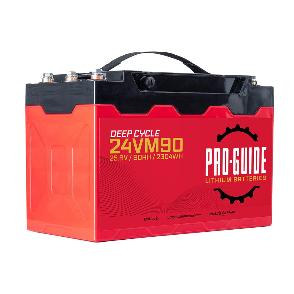 Pro-Guide Qualifies for Free Shipping Pro-Guide Alpha 24v 90ah Group 31 Lithium Battery #24VM90