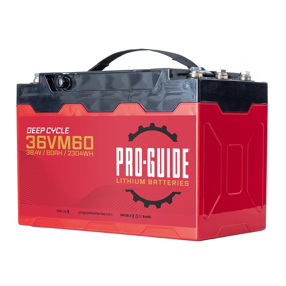 Pro-Guide Qualifies for Free Shipping Pro-Guide Alpha 36v 60ah Group 31 Lithium Battery #36VM60