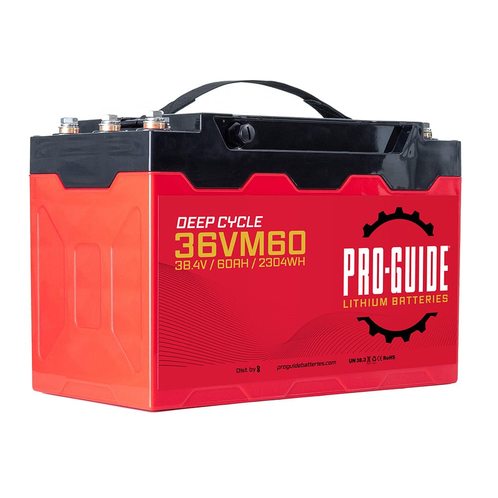 Pro-Guide Qualifies for Free Shipping Pro-Guide Alpha 36v 60ah Group 31 Lithium Battery #36VM60
