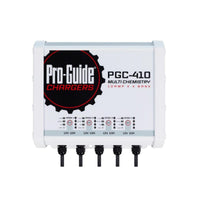 Pro-Guide Qualifies for Free Shipping Pro-Guide Charger 4-Bank 4x12v/10a Lead Acid/LiFePO4 On Board Charger #PGC-410