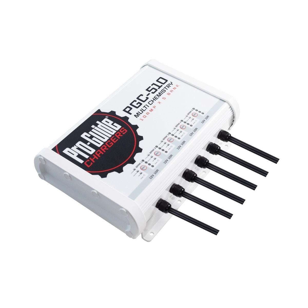 Pro-Guide Qualifies for Free Shipping Pro-Guide Charger 5-Bank 5x12v 10a Lead Acid/LiFePO4 On Board Charger #PGC-510