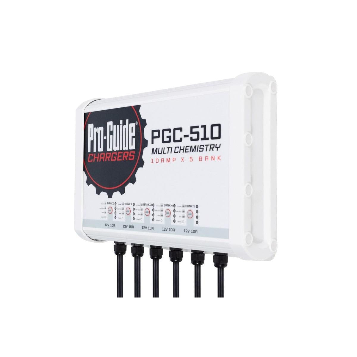 Pro-Guide Qualifies for Free Shipping Pro-Guide Charger 5-Bank 5x12v 10a Lead Acid/LiFePO4 On Board Charger #PGC-510