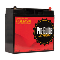 Pro-Guide Qualifies for Free Shipping Pro-Guide Signature 12v 24ah Lithium Battery #M24