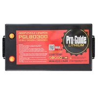 Pro-Guide Qualifies for Free Shipping Pro-Guide Signature 12v 300ah 8d Lithium Battery #8D300