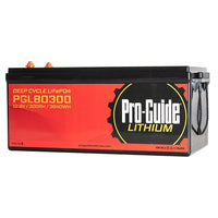 Pro-Guide Qualifies for Free Shipping Pro-Guide Signature 12v 300ah 8d Lithium Battery #8D300