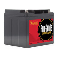Pro-Guide Qualifies for Free Shipping Pro-Guide Signature 12v 50ah Lithium Battery #M50