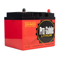 Pro-Guide Qualifies for Free Shipping Pro-Guide Signature 16v 50ah Lithium Battery #16VM50