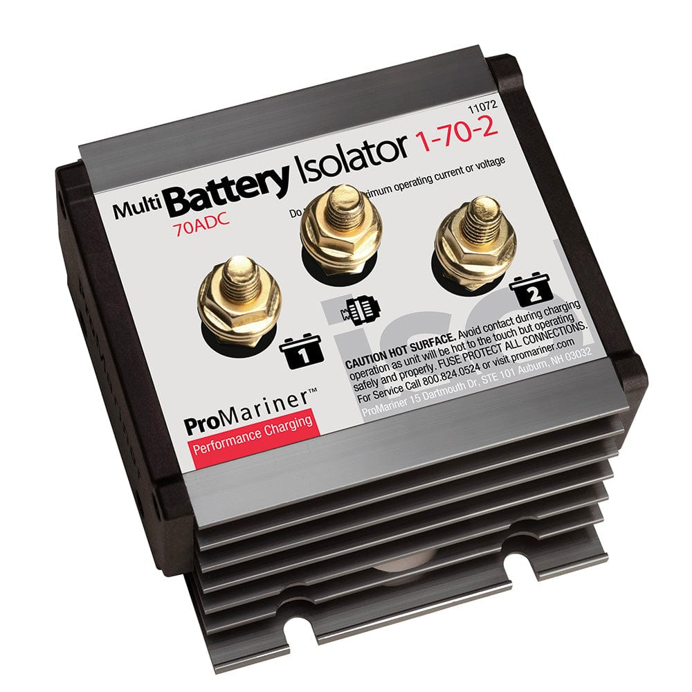 ProMariner Qualifies for Free Shipping Promariner Battery Isolator 1 Alternator 2 Battery 70 Amp #11072