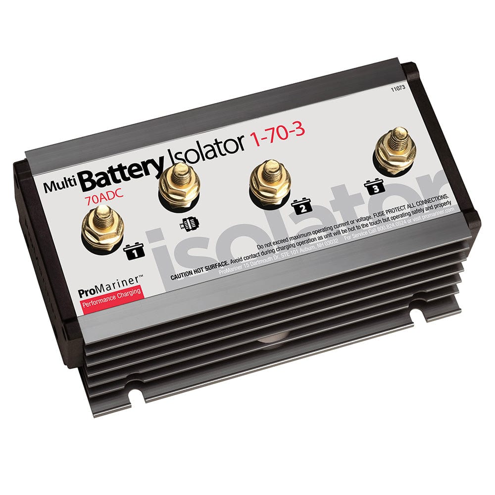 ProMariner Qualifies for Free Shipping Promariner Battery Isolator 1 Alternator 3 Battery 70 Amp #11073
