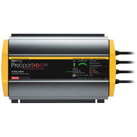 ProMariner Qualifies for Free Shipping ProMariner ProSportHD 15 Gen 4 15a 3-Bank Battery Charger #44015