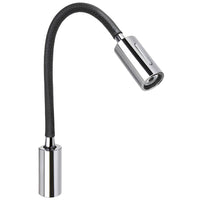 Quick Windlass Qualifies for Free Shipping Quick Audrey Wall Light with USB Daylight Black Chrome #FASP4881TVCFA00
