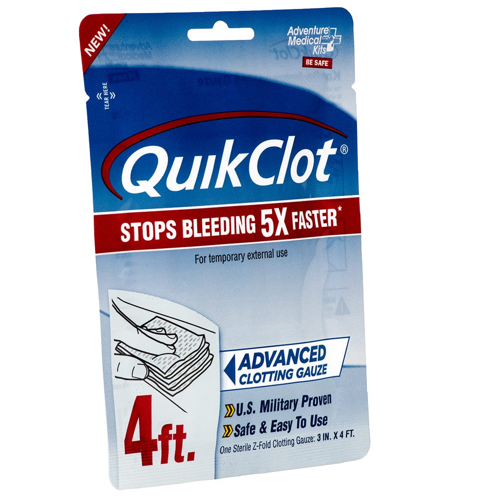 QuikClot Qualifies for Free Shipping Quikclot Gauze 3" x 4' #5020-0026
