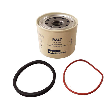 Racor Qualifies for Free Shipping Racor 10 Micron Diesel Fuel Filter Element #R24T