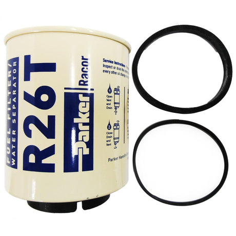 Racor Qualifies for Free Shipping Racor 10 Micron Diesel Fuel Filter Element #R26T