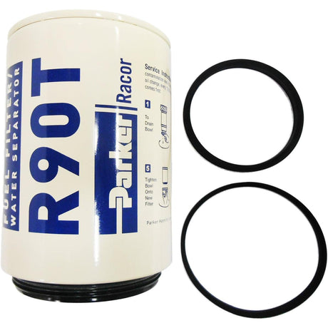 Racor Qualifies for Free Shipping Racor 10 Micron Diesel Fuel Filter Element #R90T